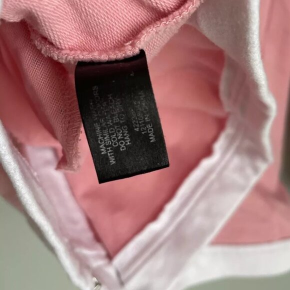 Boston Proper Pink Chic Full Zippered Sport Jacket Zipped Pockets - Picture 6 of 8